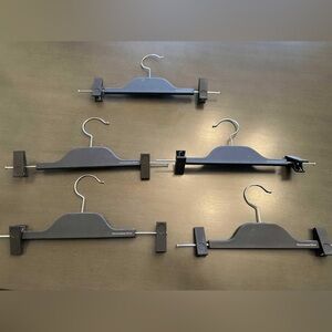 Lot of 5 The Container Store Space Saver Hangers